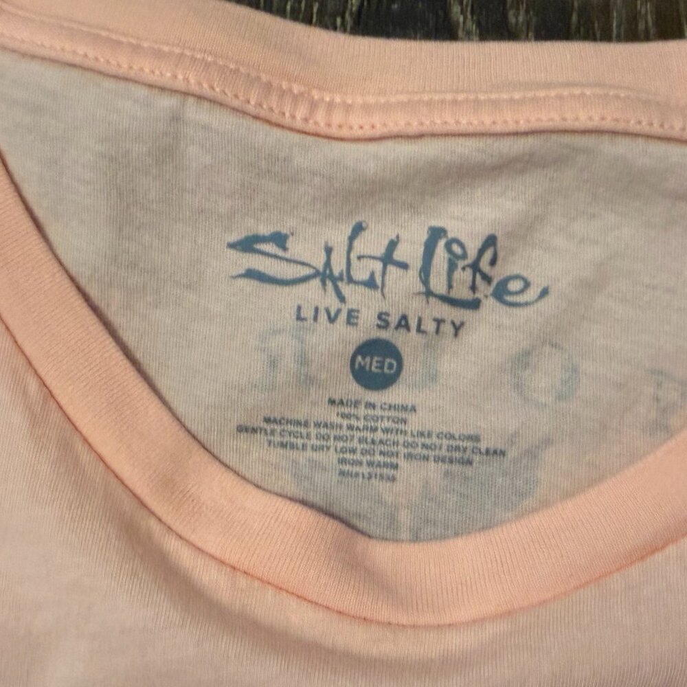 Salt Life Short Sleeve Tee – Size M - Picture 7 of 7